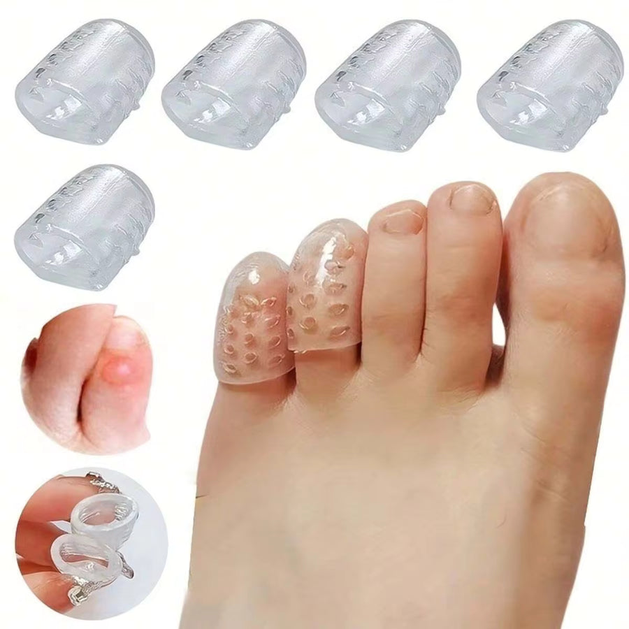 4pcs Silicone Shoe Toe Anti-Friction Breathable Toe Protectors For Women High Heels Women Pumps And Men Sneakers Shoes Summer, Shoes Accessories Gift Ideas