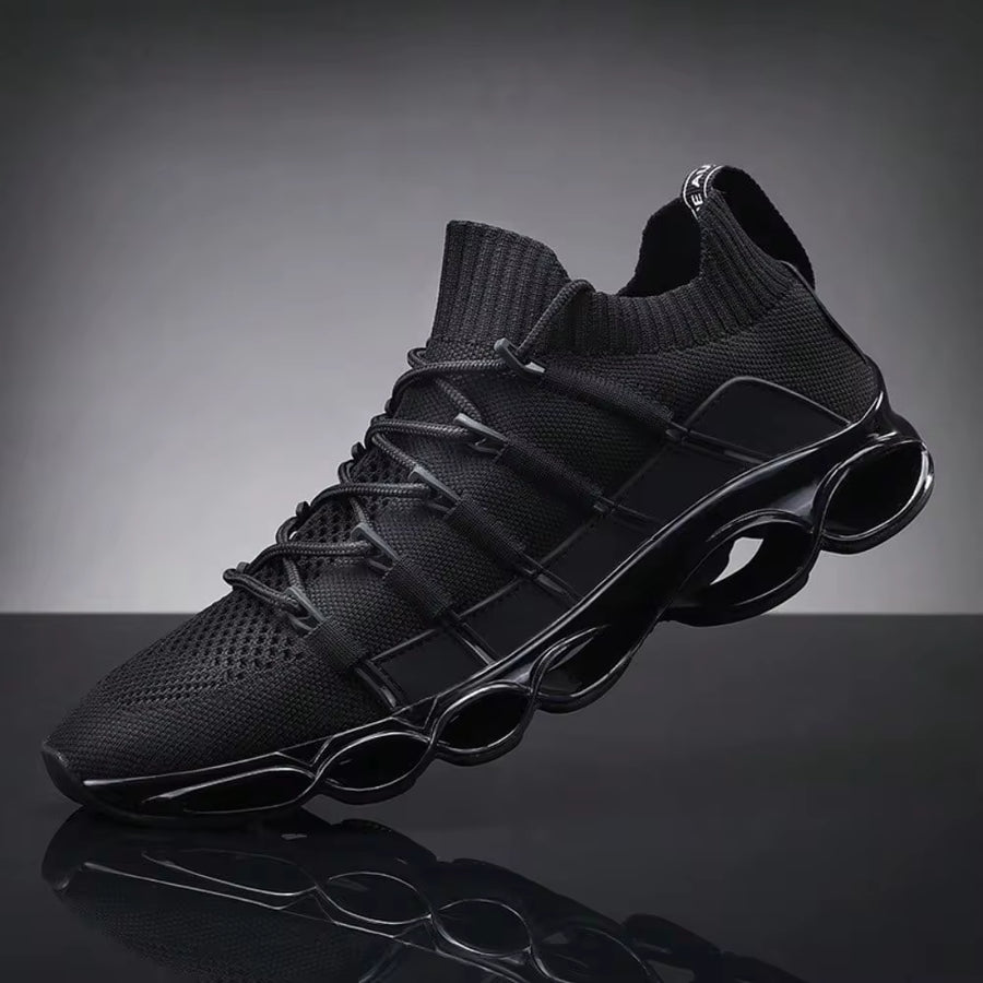 Big Size Mens Sneakers Shock Absorbing Walking Shoes Breathable Comfortable Running Shoes For Men Lightweight Athletic Casual Shoes